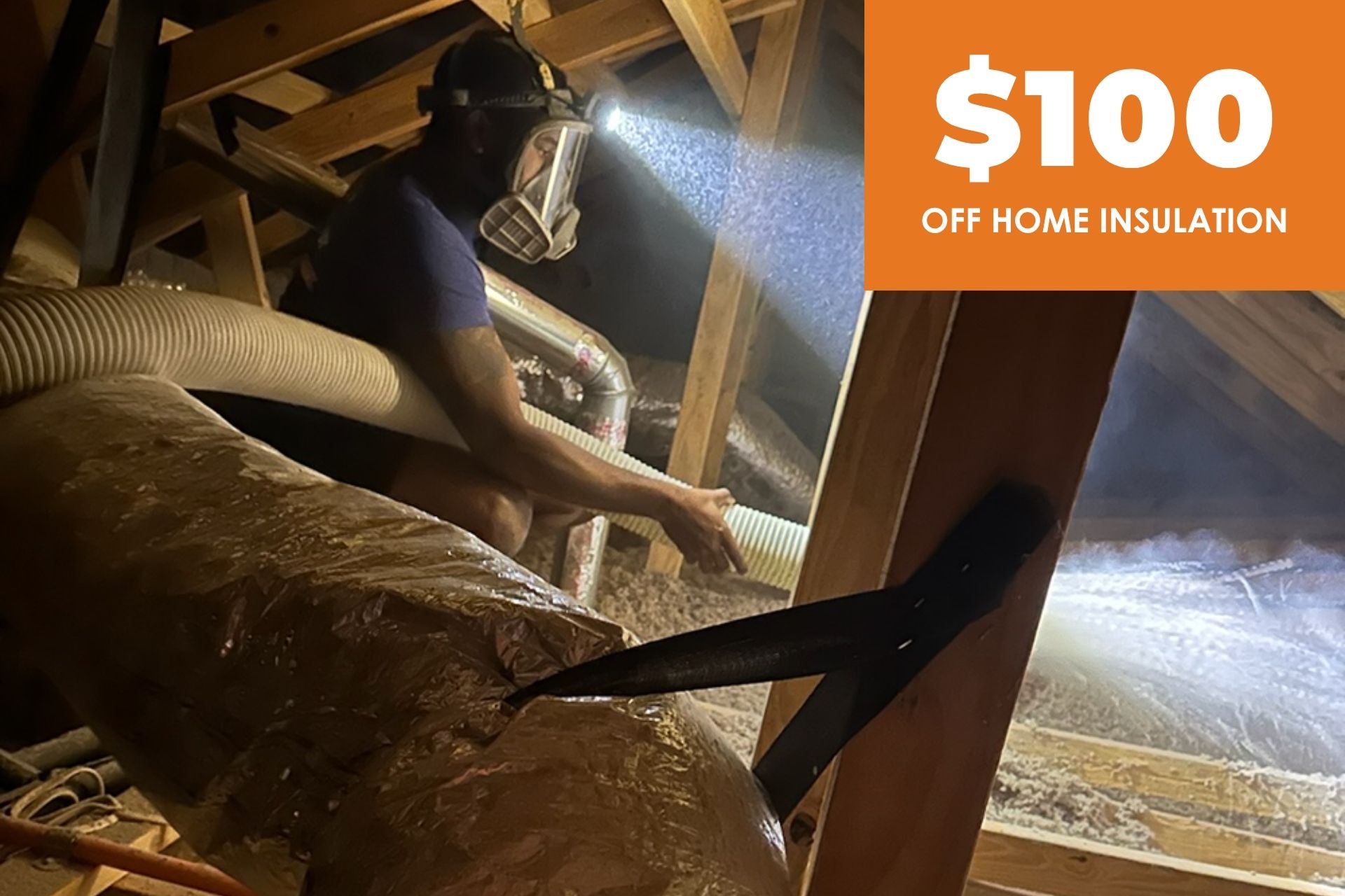 Save $100 on home insulation services and improve your home's comfort and energy efficiency with Kinzler Construction Services.
